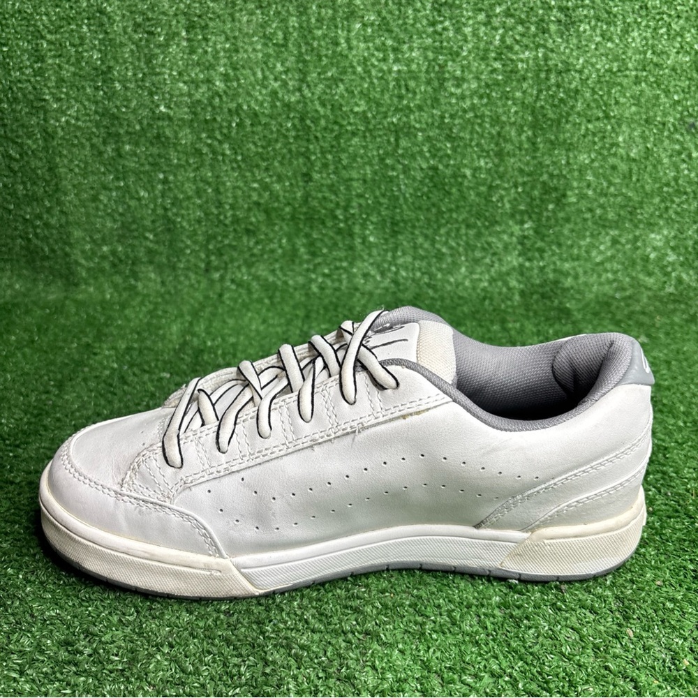 Vintage Vans Womens Size 9 Skate Shoes Pillow Fat Tongue Chunky White Skateboard - Picture 7 of 12
